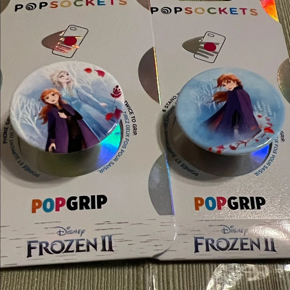 Disney Frozen II PopGrip - Blue and White
